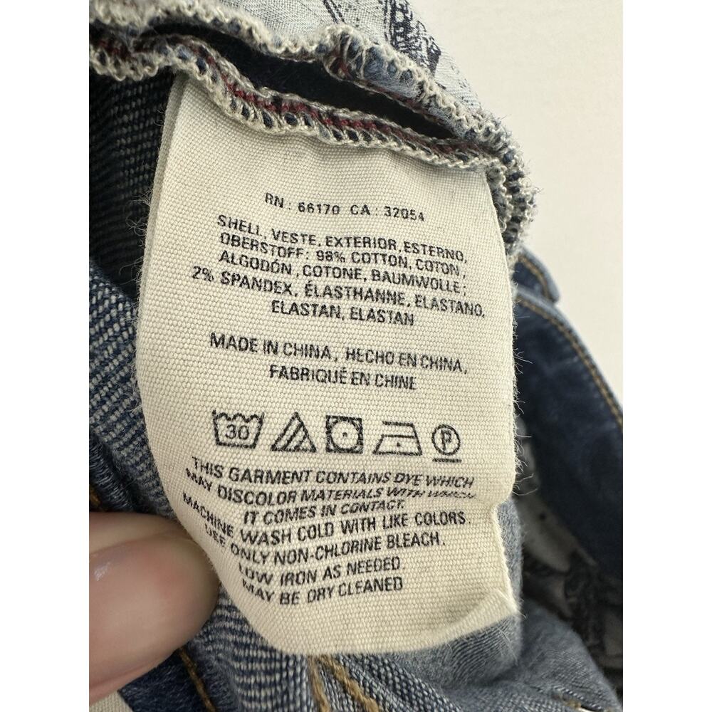 Pilcro and The Letterpress Parallel Low Rise Jeans Size 27 Stretch - Picture 4 of 6